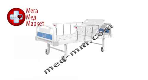 Купить Медицинская механическая кровать (2 секции) A1K цена, характеристики, отзывы