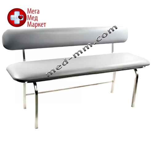 Банкетка для посетителей Combo BV-2-NATA SL со спинкой на 2 места