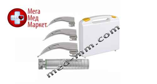 Купить Набор F.O. ларингоскоп взрослый LED Eco 2,5В + 3 Macintosh клинка Luxamed цена, характеристики, отзывы