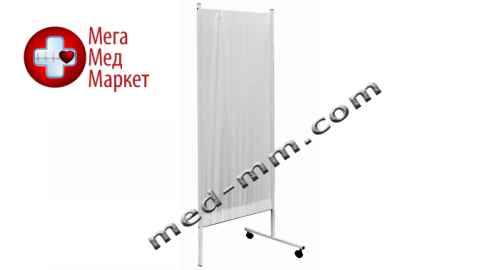 Купить Ширма медична ШБ-4-К (габардин, на колесах) цена, характеристики, отзывы