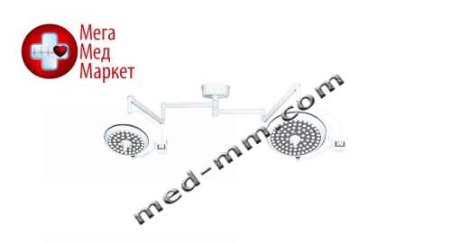 Купить Світильник хірургічний стельовий двокупольний LED MK-D700/500ZF Medik цена, характеристики, отзывы