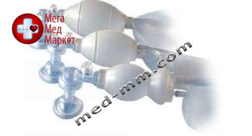 Купить Мішок дихальний ручний типу АМБУ з аксесуарами (комплекти: «Дорослий», «Педіатричний», «Новонароджений») (багаторазового використання (силікон)) цена, характеристики, отзывы