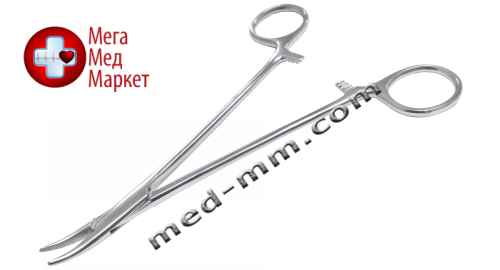 Купить Затиснемо Москіто судинний вигнутий 165 мм цена, характеристики, отзывы