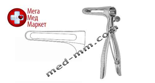 Купить Дзеркало ректальне двостворчасте операційне, закінчене. Довжина 15 см цена, характеристики, отзывы