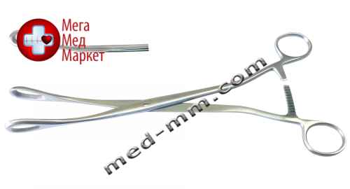 Купить Затиснемо гінекологічний для абортів закінчений вигнутий Довжина 27 с цена, характеристики, отзывы