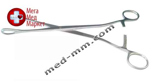 Купить Затиснемо гінекологічний для абортів закінчений прямий. Довжина 27 см цена, характеристики, отзывы